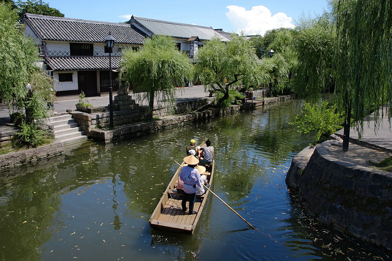 倉敷で美観地区の外観