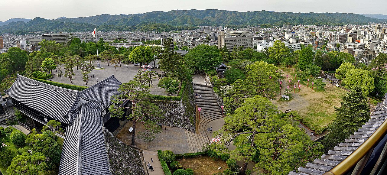高知城の外観