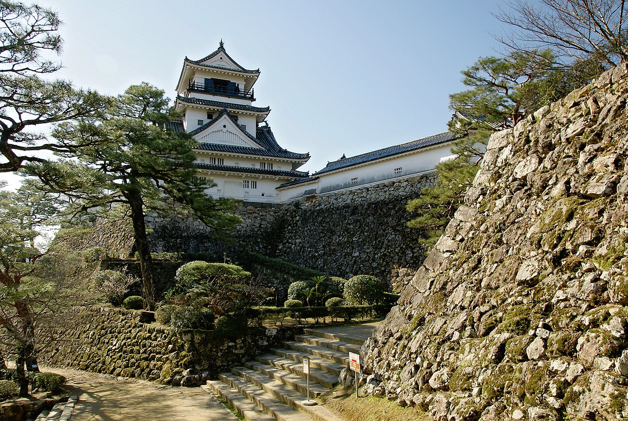 高知城の外観
