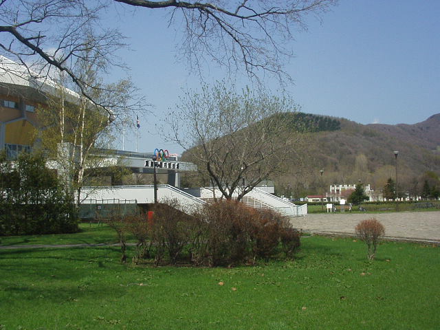 真駒内セキスイハイムアイスアリーナの外観