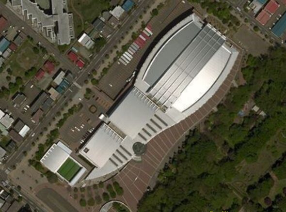 北海きたえーるの外観