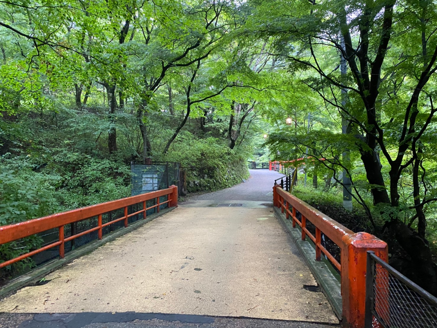 伊香保温泉の河鹿橋