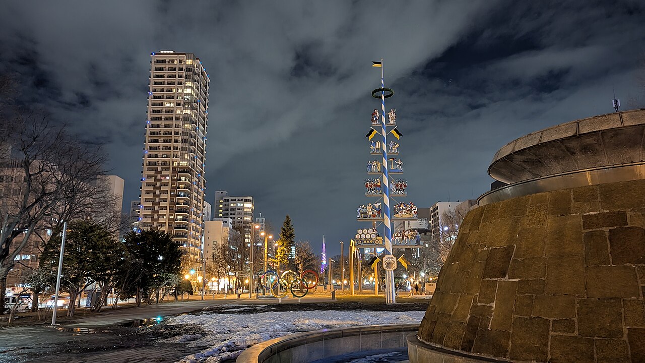 大通公園の夜景