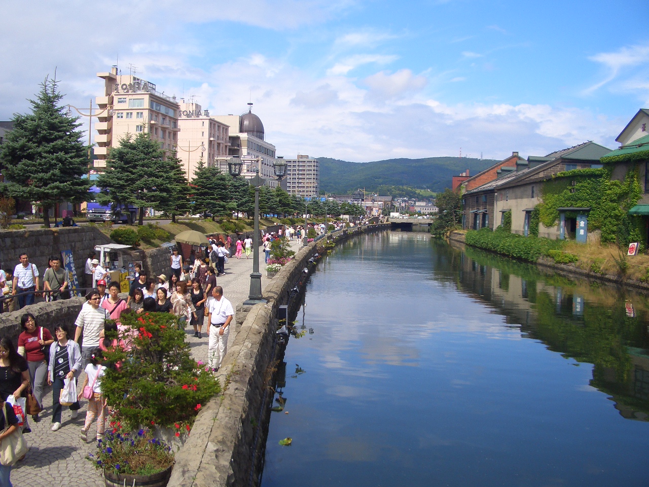 小樽運河の風景