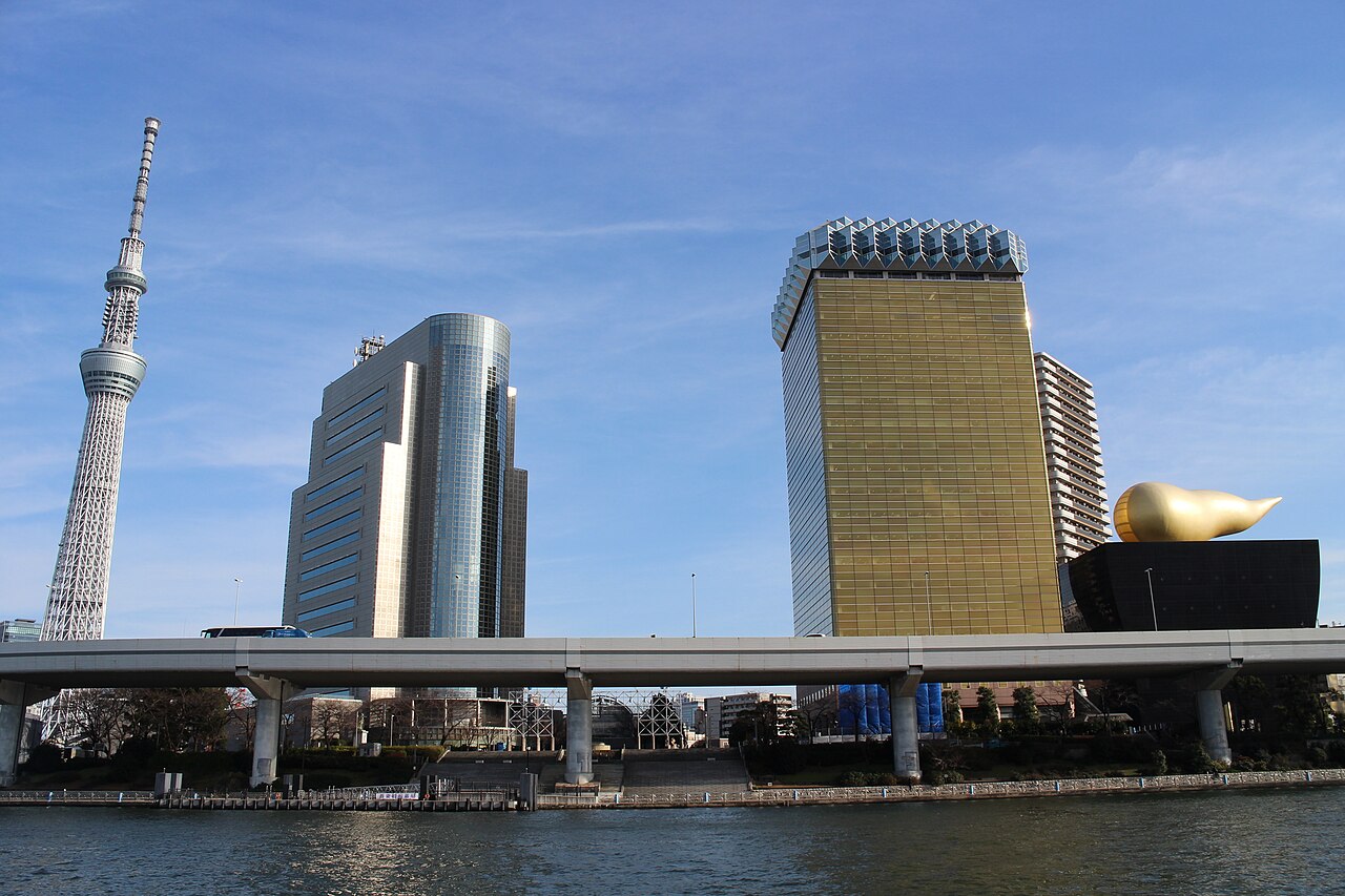 東京スカイツリーのパノラマ