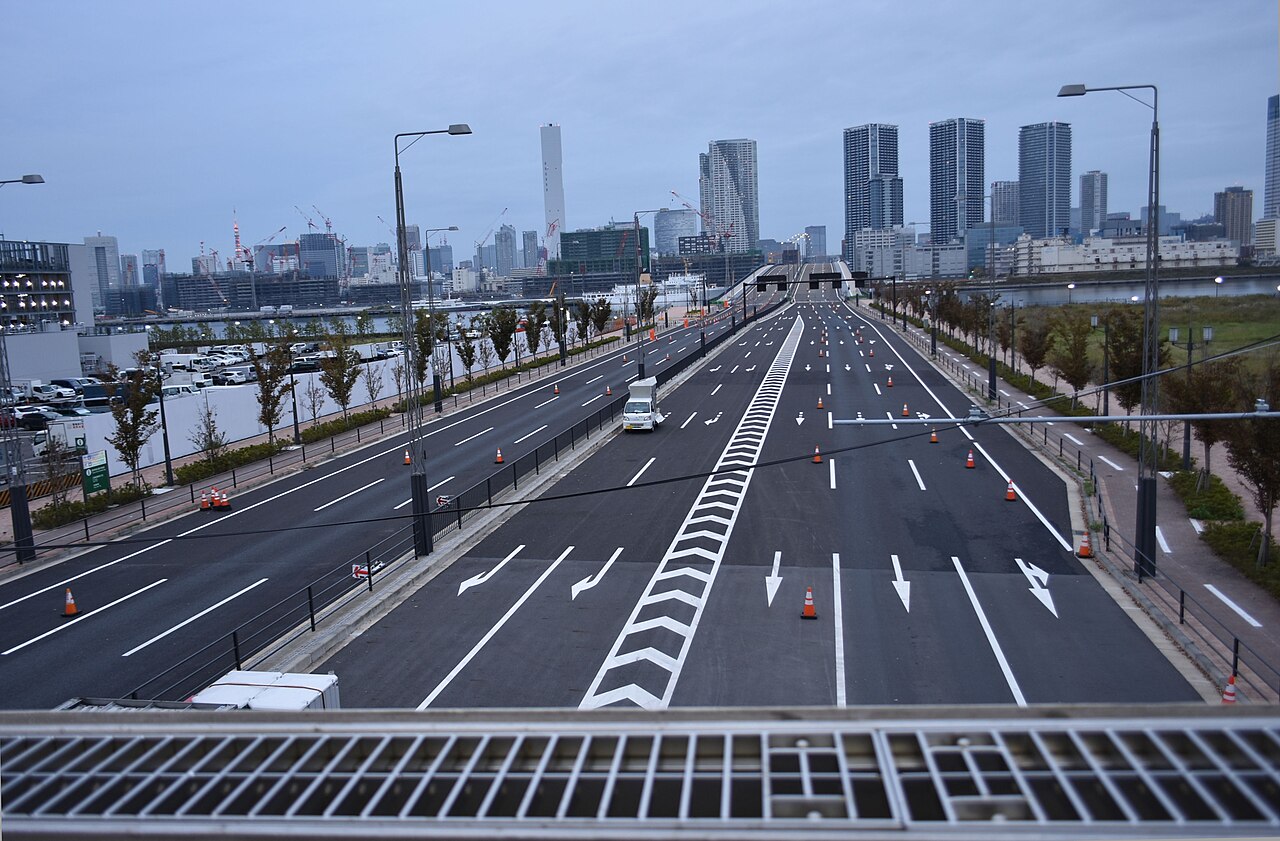 豊洲市場の場内の様子