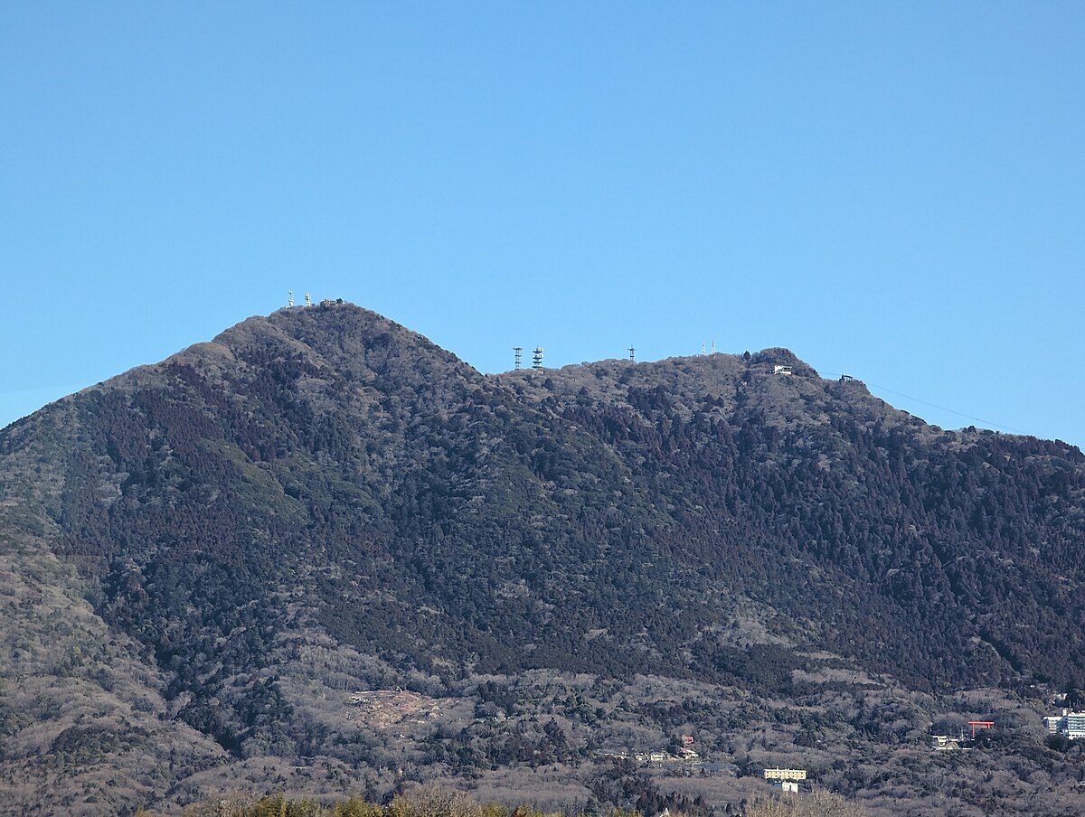 筑波山の風景