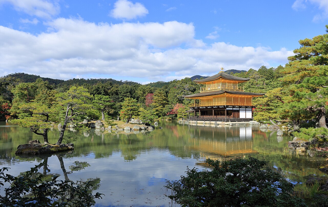 金閣寺の風景