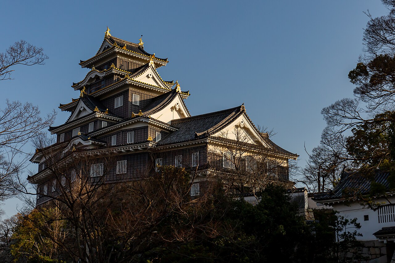 岡山城の外観