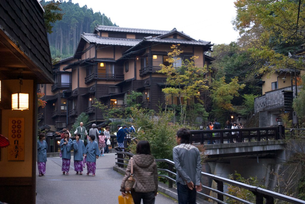 黒川温泉の外観