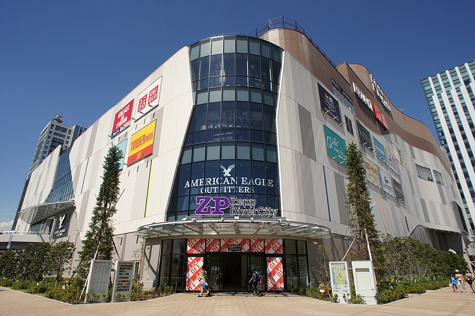 Zepp DiverCity (TOKYO)の外観