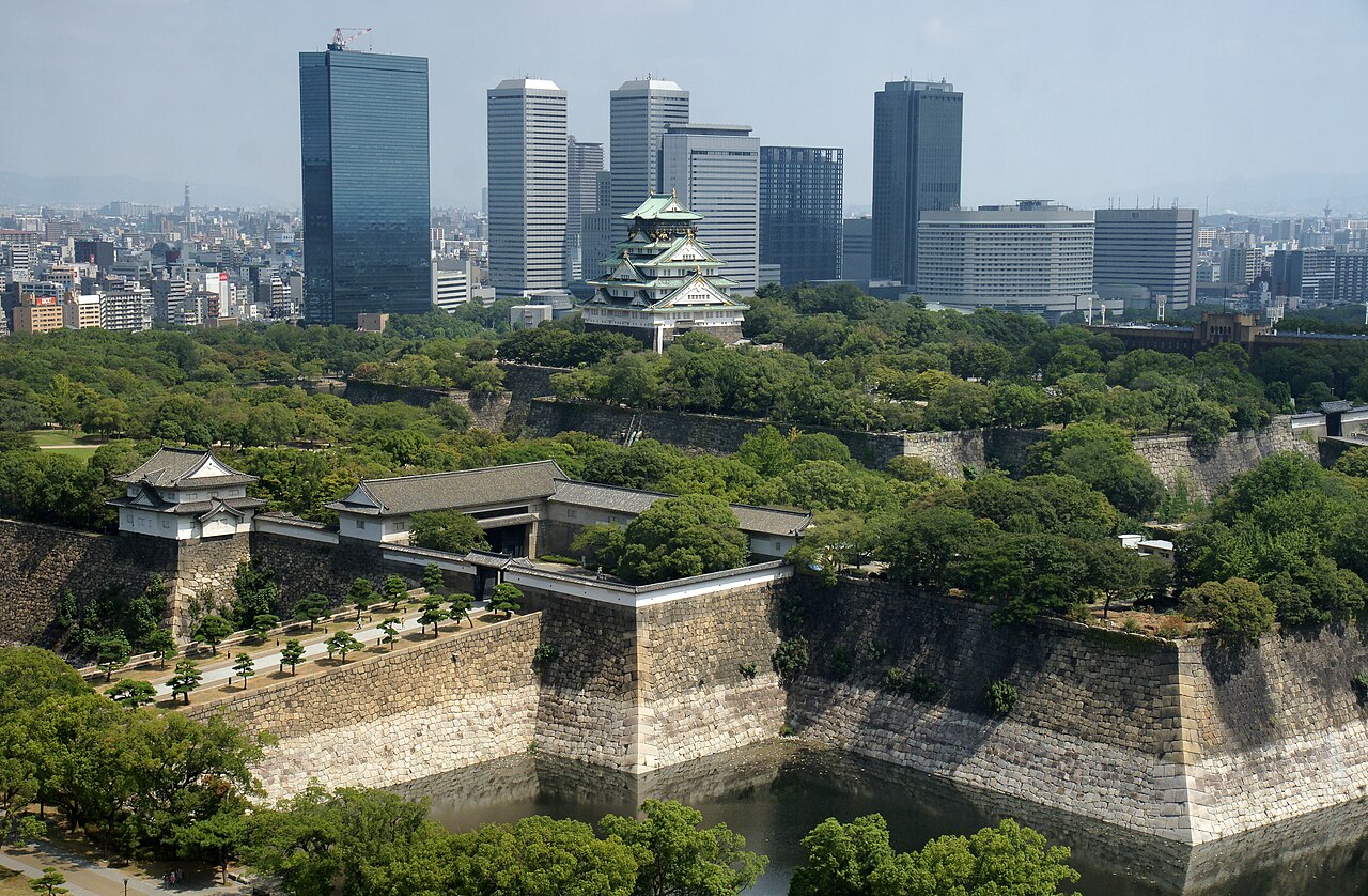 大阪城の風景