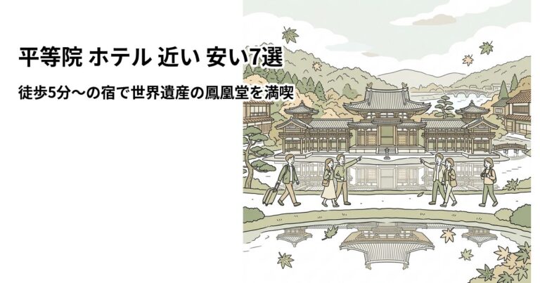 関連: byodoin hotel near cheap