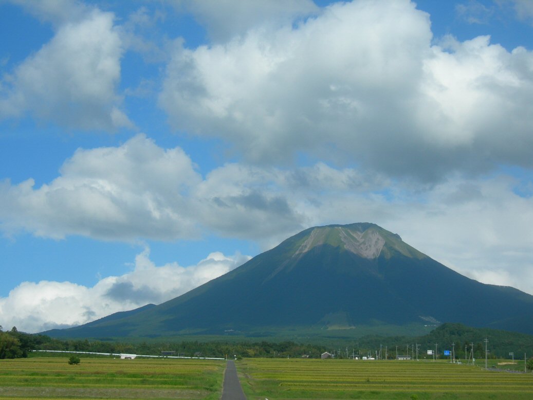 大山の全景