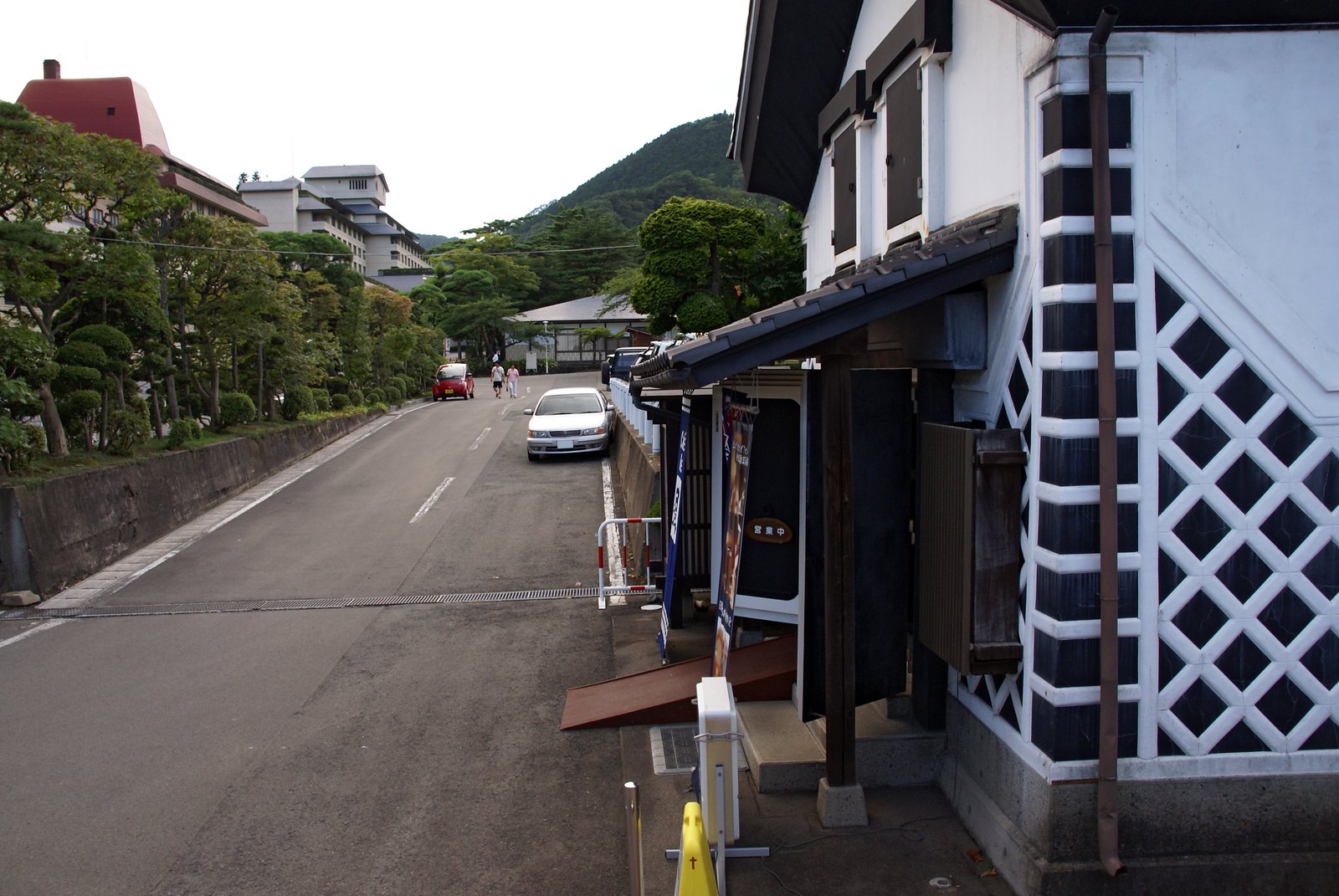 花巻温泉ホテル花巻と台川