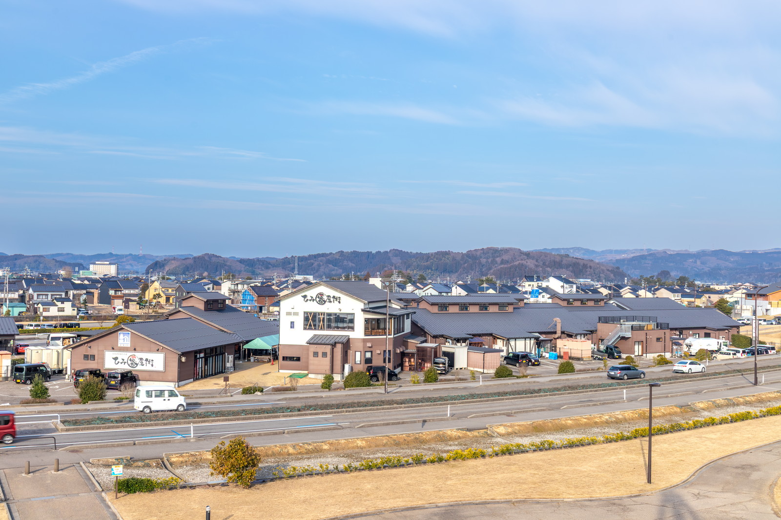 氷見番屋街(道の駅氷見)の外観