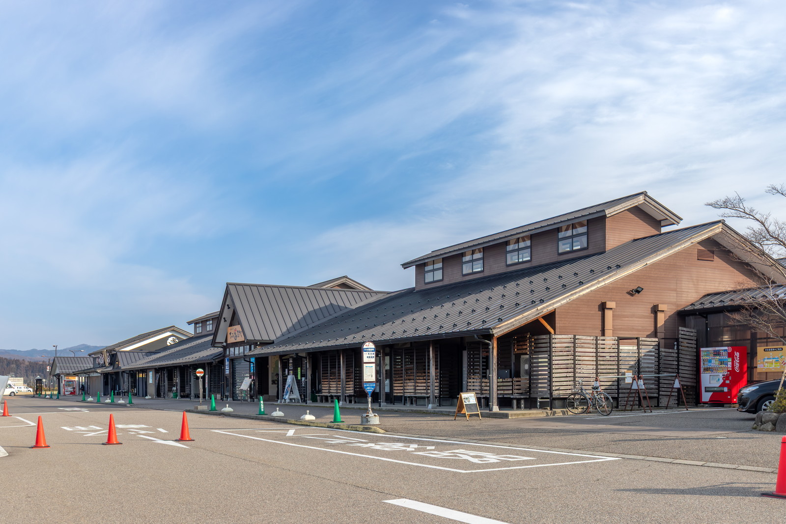 氷見番屋街の店内通り