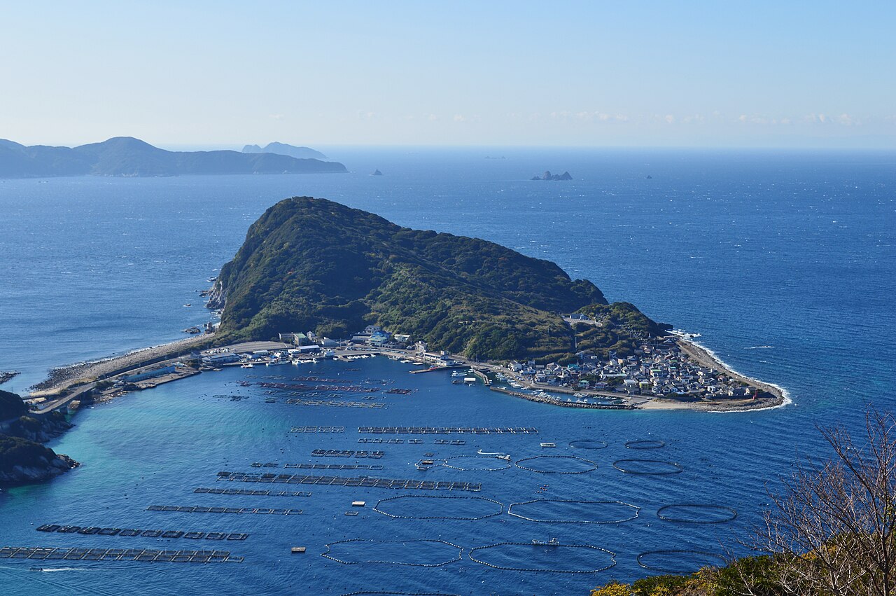 柏島の全景(大月町)