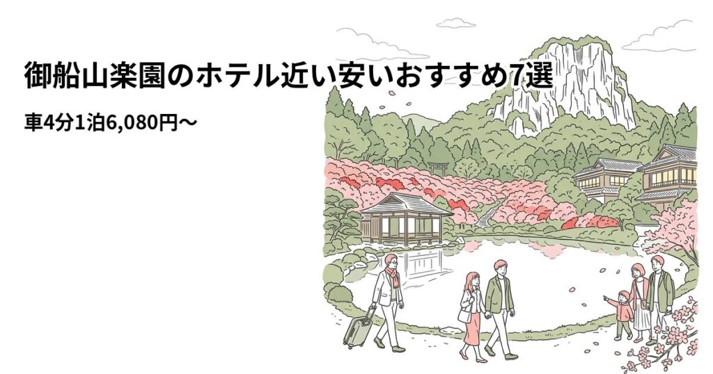 御船山楽園のホテル近い安いおすすめ7選のアイキャッチ画像