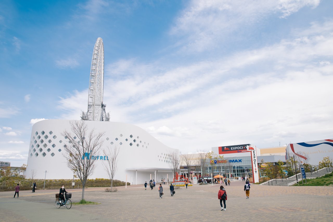 NIFREL EXPOCITY内 ニフレル外観