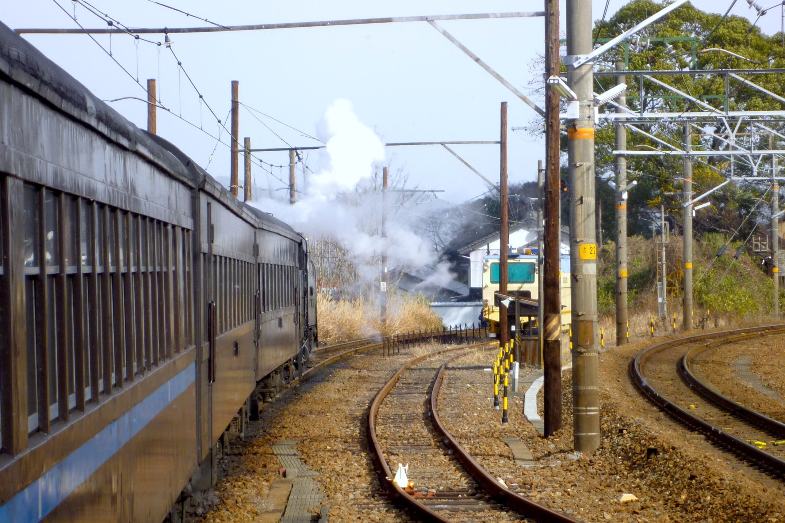 大井川鐵道のSL（C11形蒸気機関車）