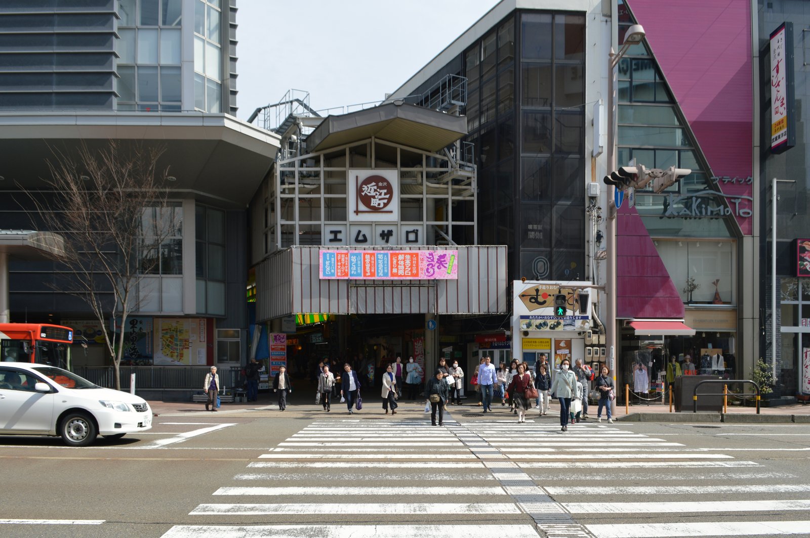 近江町市場の外観