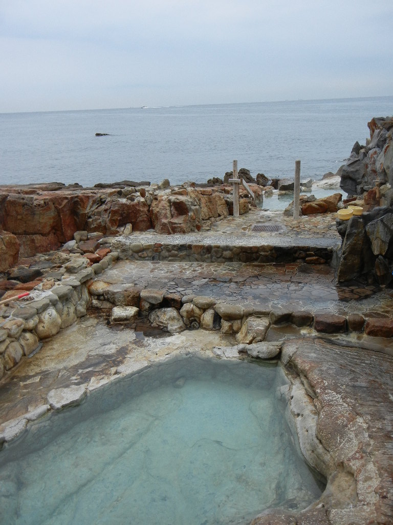 白浜温泉の崎の湯（露天風呂）