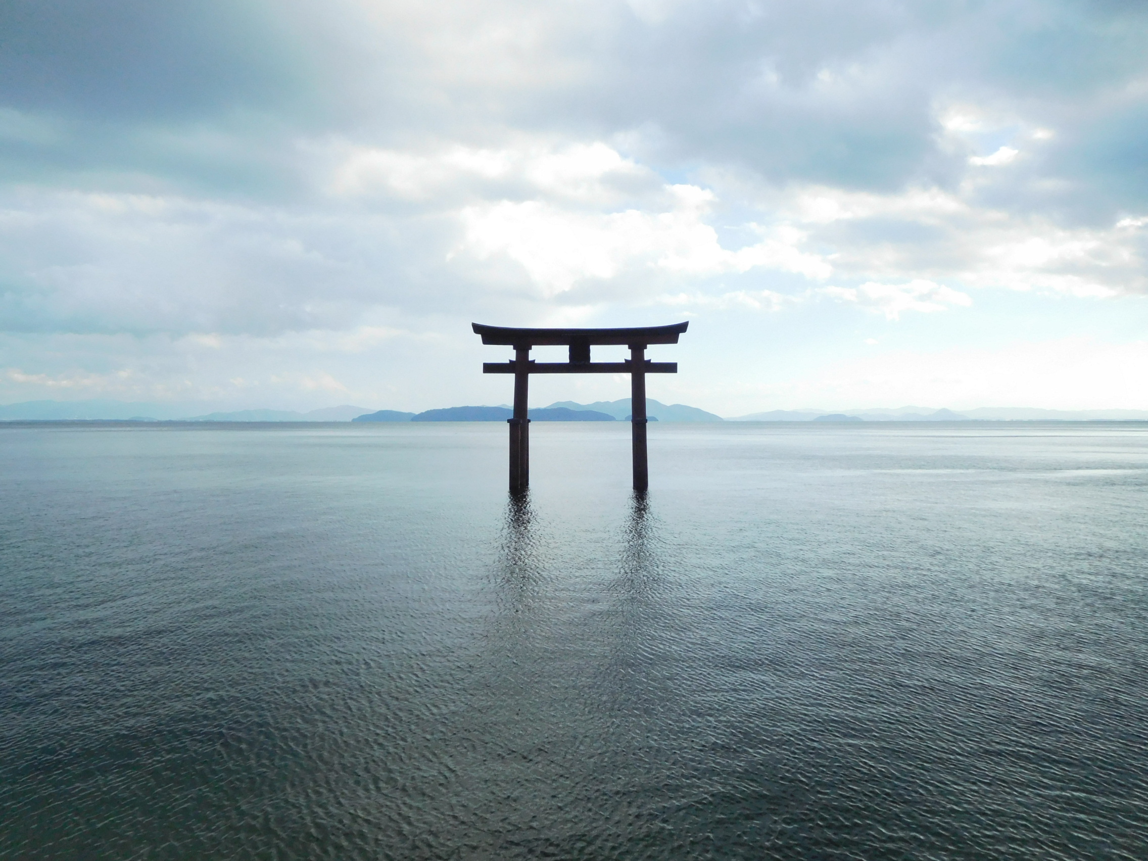 白鬚神社 拝殿(高島市)