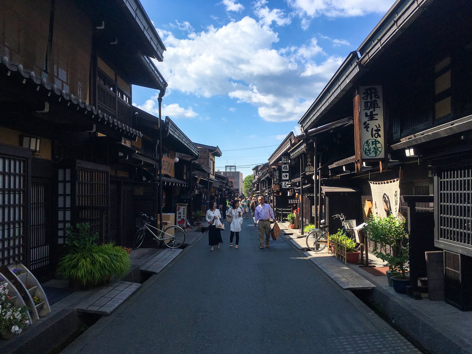 高山古い町並み（さんまち通り）の町家通り