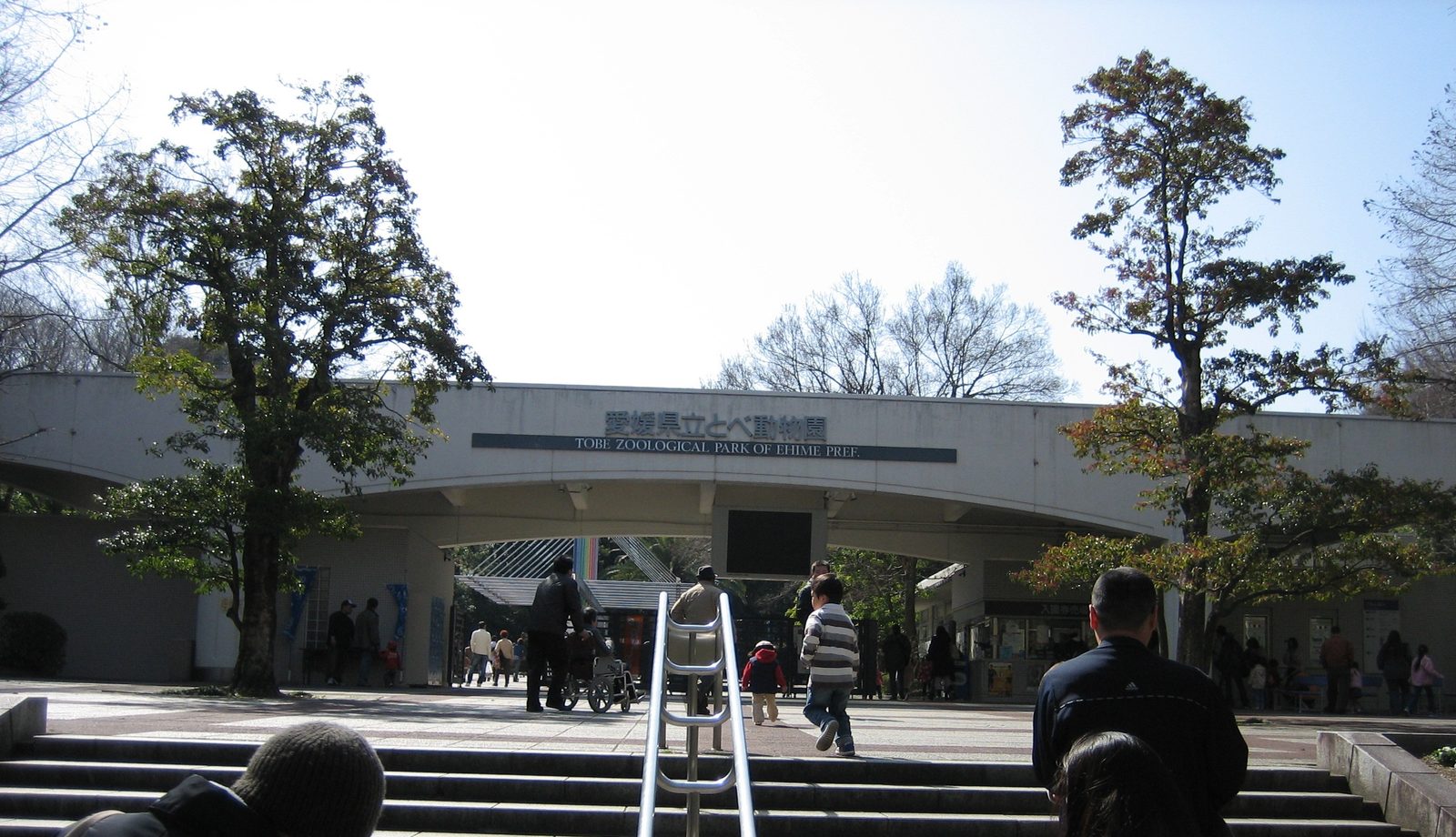 愛媛県立とべ動物園の風景