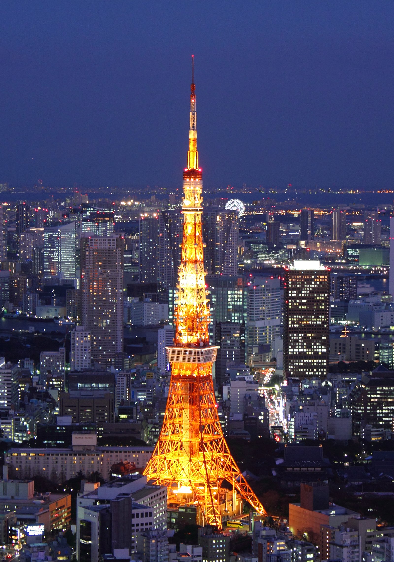 東京タワーの夜景