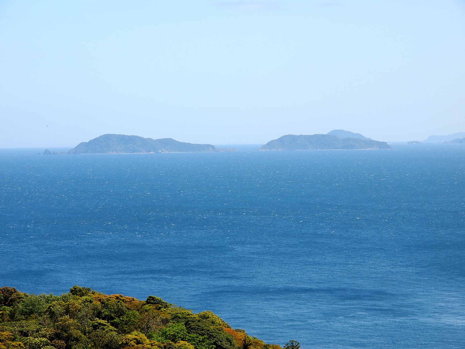津久見市の島嶼風景