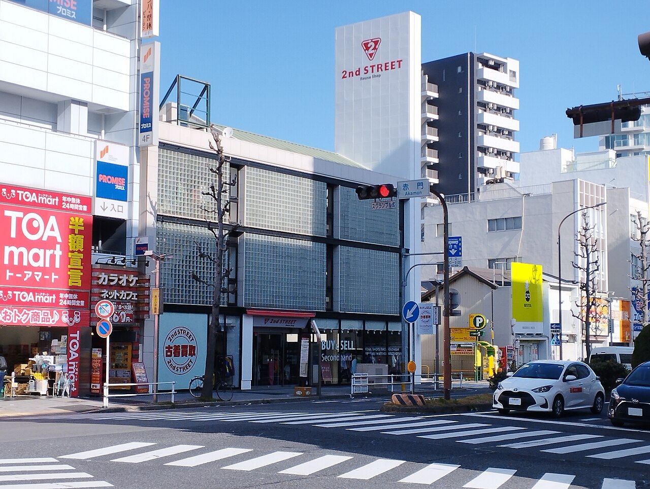 大須商店街のアーケード