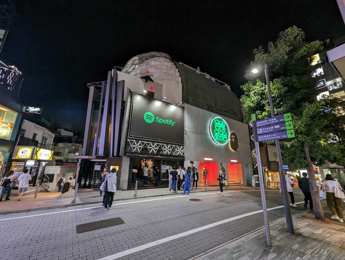 WWW X渋谷 会場入口